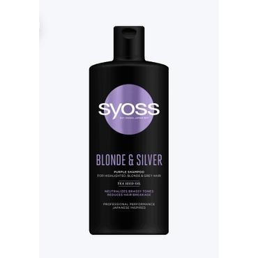 Syoss -  SYOSS Blond szampon do włosów rozjaśnianych i siwych